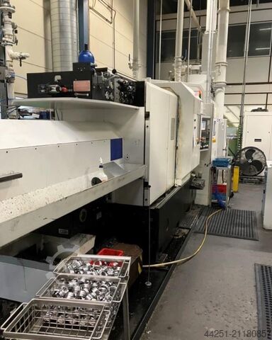 Kurvengesteuerter Mehrspindeldrehautomat Schütte SF51 S DNT