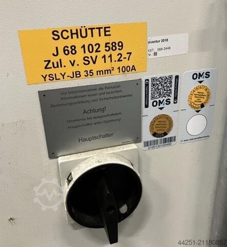 Kurvengesteuerter Mehrspindeldrehautomat Schütte SF51 S DNT