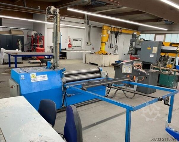 Hydr. Vierwalzen Rundbiegemaschine CO.MAL 1350 x 4 mm  NC