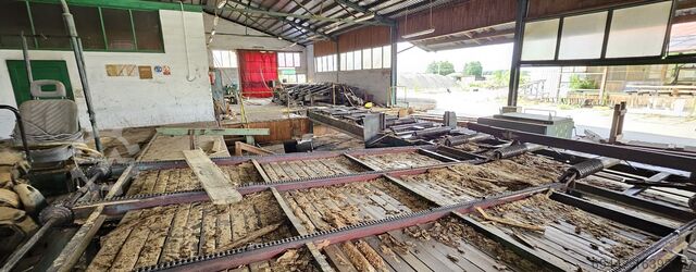 A set of feeders for the sawmill.