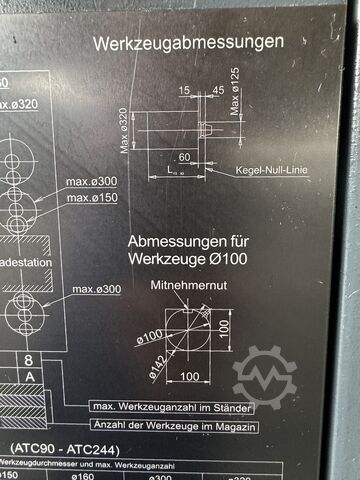 Machining center Makino A99 - A188