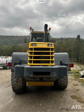 Wheel loader Komatsu WA320-3H wheel loader w/ bucket WATCH VIDEO