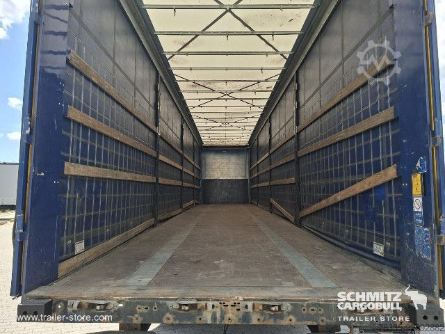 Open semitrailer with tarp Kögel Curtainsider Mega
