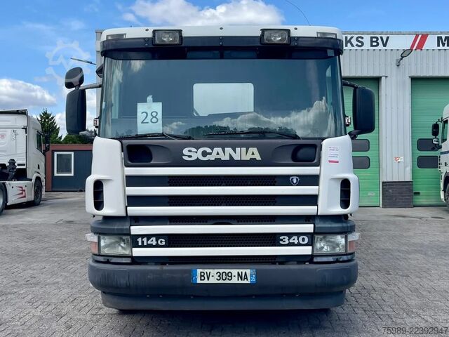 Tanker truck Scania G 114 - 340  FOOD TANK RETARDER,  HYDRAULIC, PTO