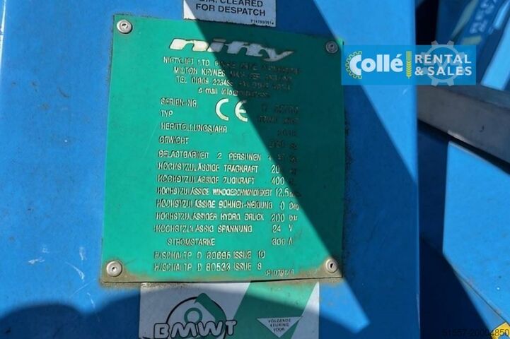 Hebebühne Niftylift 170 T E | 2016