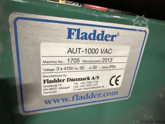 VAC Rotations-Entgrater/Polierer Flackler Aut 1000