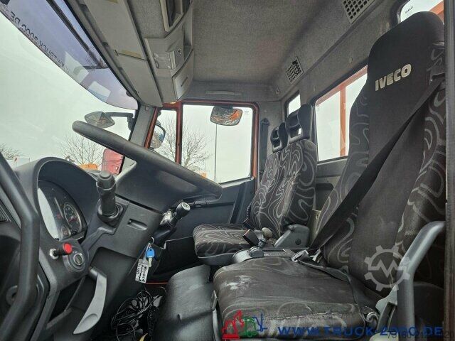 Autotransporter LKW Iveco 120E18 Maschinen/ Baumaschinen Transport Winde