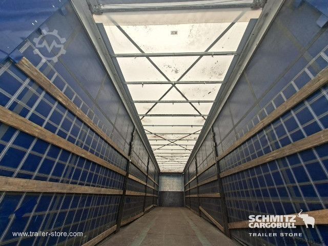 Open semitrailer with tarp Kögel Curtainsider Mega