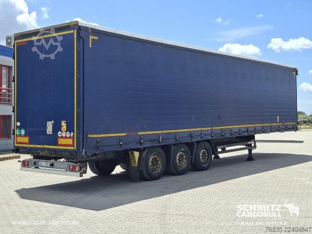 Open semitrailer with tarp Kögel Curtainsider Mega