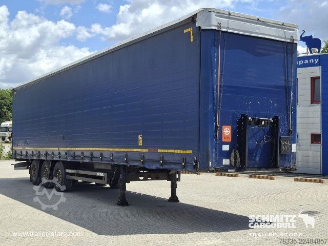 Open semitrailer with tarp Kögel Curtainsider Mega