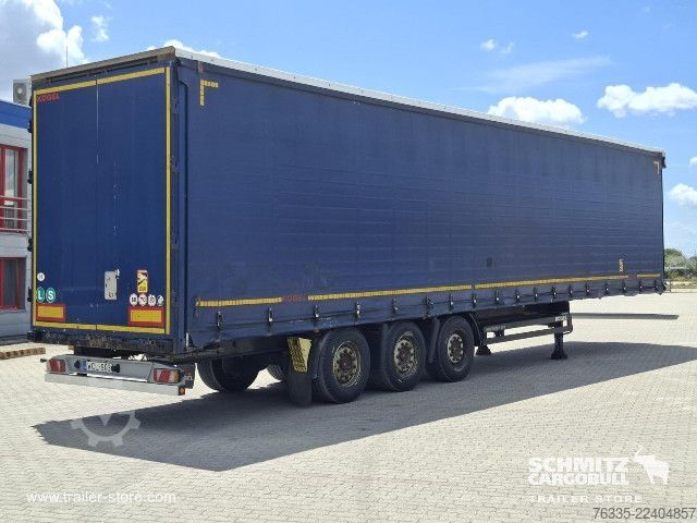 Open semitrailer with tarp Kögel Curtainsider Mega