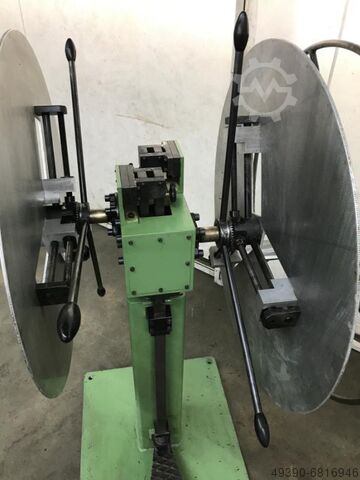 Decoiler, turnable decoiler; double decoiler, double unwind decoiler, decoiler for coil material, D GSW SCHWABE LHD 50/800 Sond