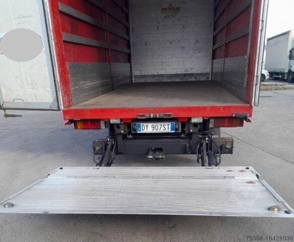 Flatbed truck with tarpaulin and tailboard Mercedes-Benz ATEGO 816