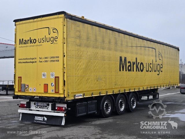 Auflieger mit Pritsche & Plane Schmitz Cargobull Semitrailer Curtainsider Standard