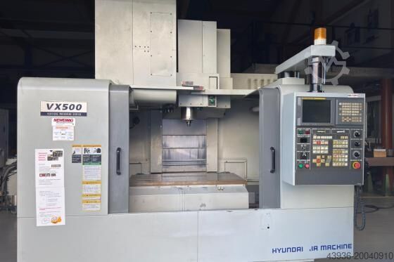 3-axis VMC CNC KIA Hyundai VX 500 KIA Hyundai VX 500