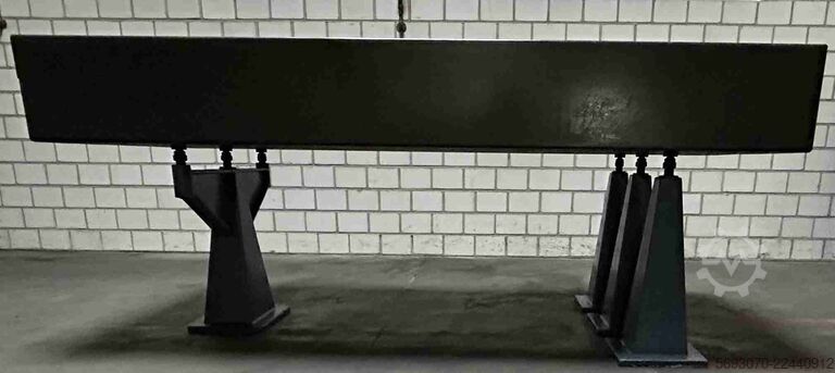 Inspection table, measuring table, surface plate Hartgestein Messplatte Granit  2000x1000x250 mm incl. Gestell