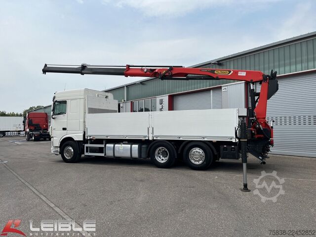 Truck mounted crane DAF XF 480*Palfinger Kran*Lift/Lenkachse*394 TKM*
