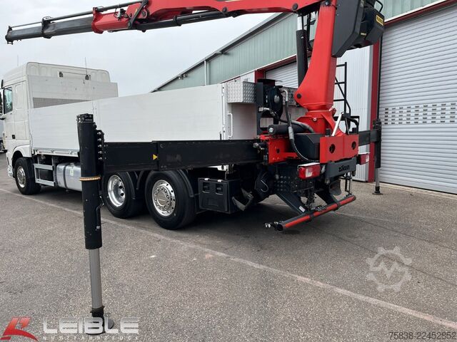 Truck mounted crane DAF XF 480*Palfinger Kran*Lift/Lenkachse*394 TKM*