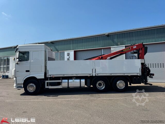 Truck mounted crane DAF XF 480*Palfinger Kran*Lift/Lenkachse*394 TKM*