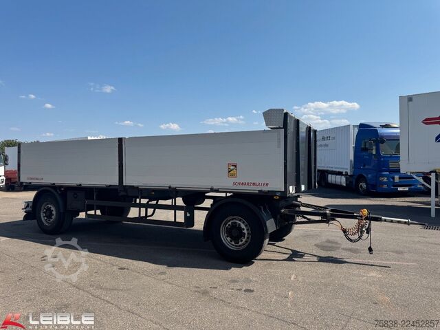 Open trailer SCHWARZMÜLLER AZ*Baustoff Anhänger*BPW Disc*Aluboden*