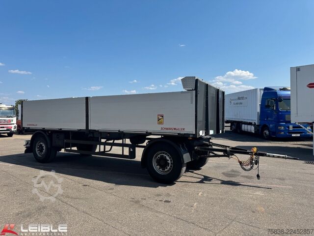 Open trailer SCHWARZMÜLLER AZ*Baustoff Anhänger*BPW Disc*Aluboden*