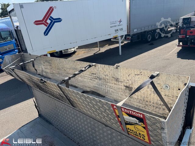 Flatbed truck DAF XF 480*Palfinger Kran*Lift/Lenkachse*394 TKM*
