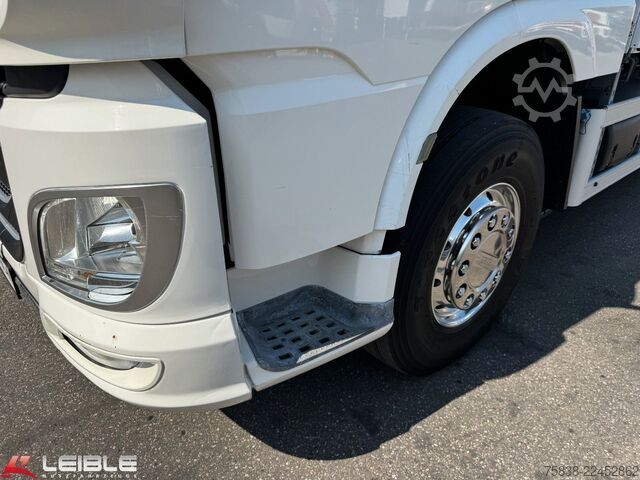 Flatbed truck DAF XF 480*Palfinger Kran*Lift/Lenkachse*394 TKM*