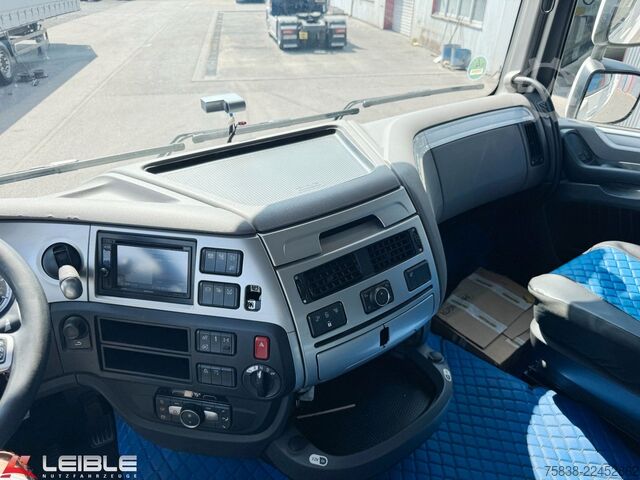 Flatbed truck DAF XF 480*Palfinger Kran*Lift/Lenkachse*394 TKM*