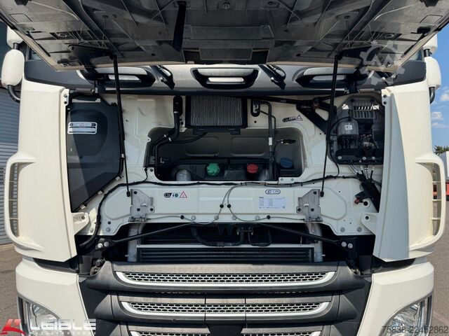 Flatbed truck DAF XF 480*Palfinger Kran*Lift/Lenkachse*394 TKM*