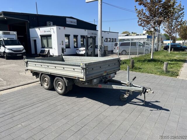 Three-way tipper trailer  Boeckmann DK3218/270 elek. Kipper Unfallfahrzeug