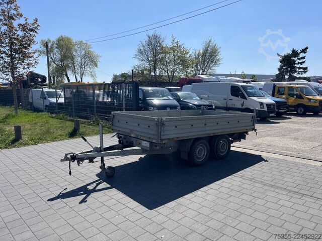 Three-way tipper trailer  Boeckmann DK3218/270 elek. Kipper Unfallfahrzeug