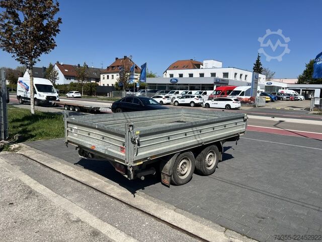 Three-way tipper trailer  Boeckmann DK3218/270 elek. Kipper Unfallfahrzeug