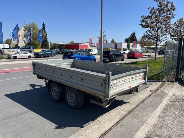 Three-way tipper trailer  Boeckmann DK3218/270 elek. Kipper Unfallfahrzeug