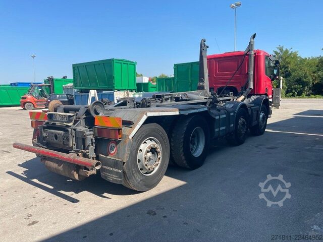 Roll-off tipper truck SCANIA SCANIA CV P114 GB SCARRABILE USATO 8X2