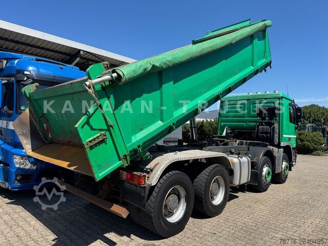 Three-sided tipper truck MERCEDES-BENZ 4146 Actros  8x4 Meiller Bordmatik Retarder