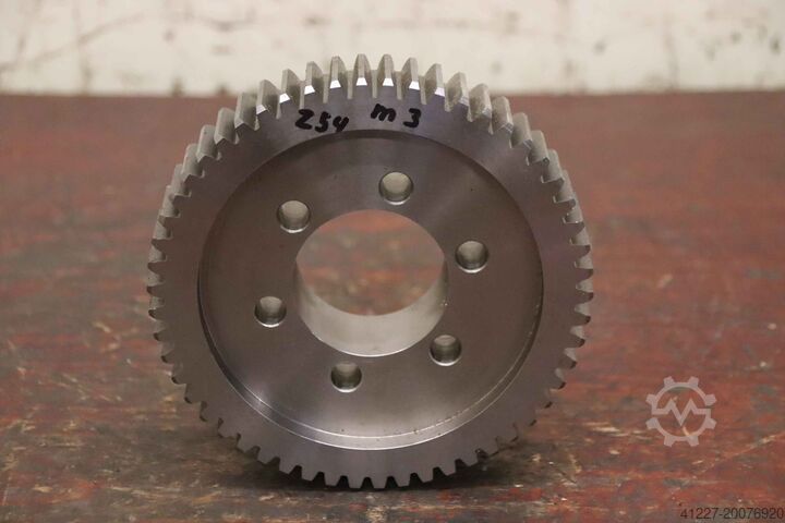 Zahnradwelle unbekannt Ø 168 x 55 mm / 54 Zähne / Modul 3