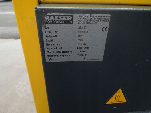 Schraubenkompressor Kaeser ASK27