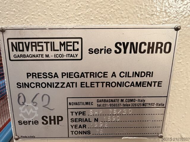 Guillotine shear Novastilmec Synchro