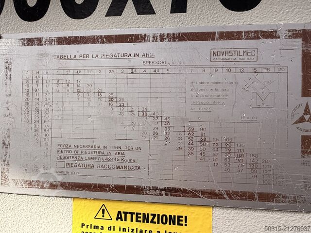 Guillotine shear Novastilmec Synchro