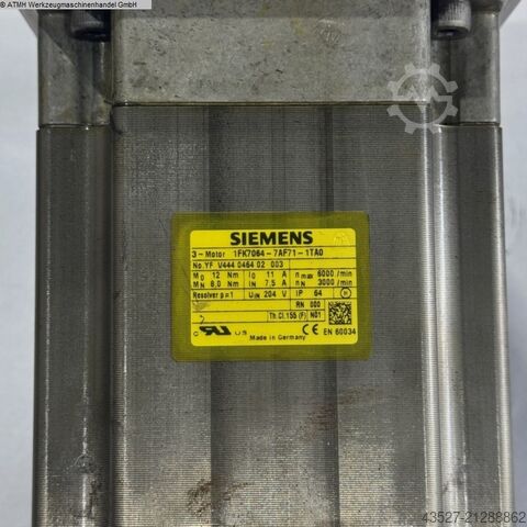 Motor SIEMENS 1FK7064-7AF71-1TA0