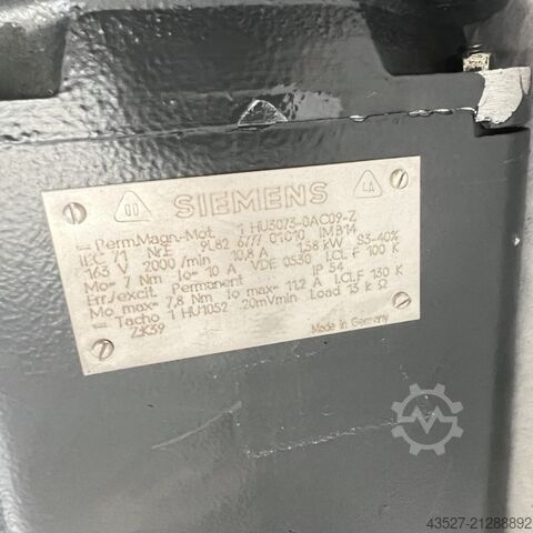 Motor SIEMENS 1HU3073-0AC09-Z