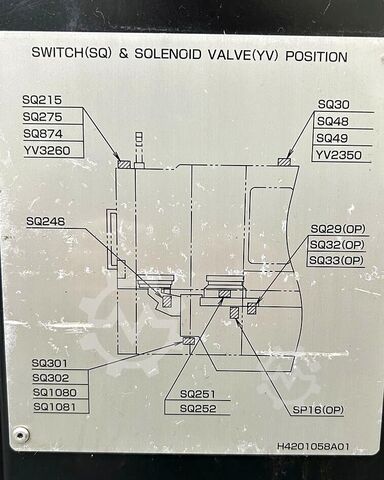 Horizontal machining center MORI SEIKI NHX 4000