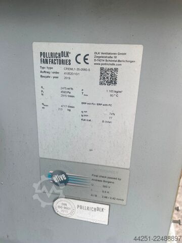 Exhaust air purification system Venjakob Umwelttechnik RNV 2.0