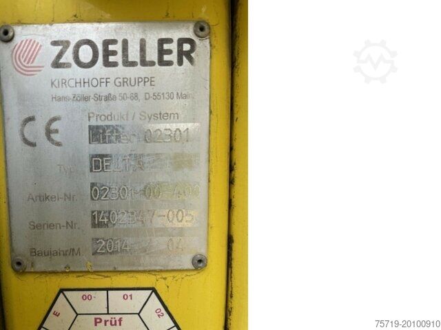Müllwagen Mercedes-Benz 2629 6x2 Econic Zöller/EEV