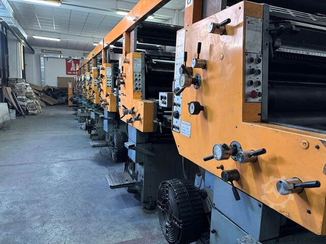 Zeitungsdruckmaschine im Coldset-Offsetdruck Solna D25