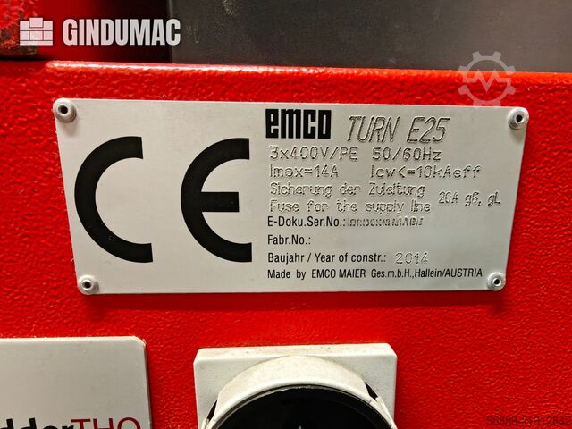 EMCO TURN E25 EMCO TURN E25