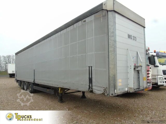 Curtain sided Schmitz Cargobull 3x AXLE + 295 HEIGHT + 2x IN STOCK