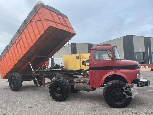 Tipper Mercedes-Benz 813 + Manual + Kipper + 4x4