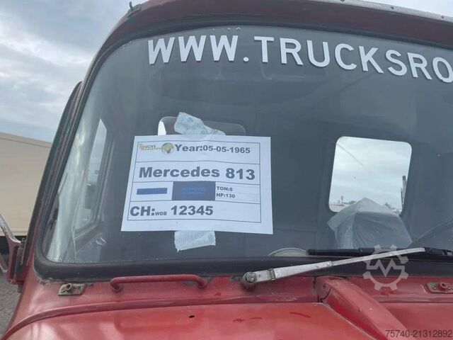 Tipper Mercedes-Benz 813 + Manual + Kipper + 4x4