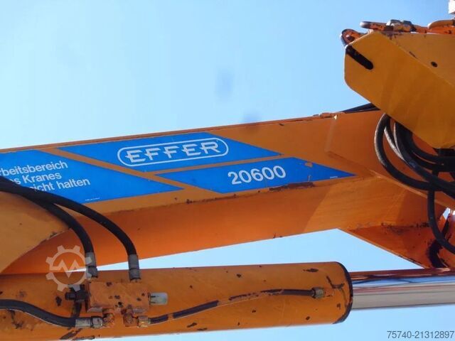 Crane MAN TGA 18.430 Effer 20600 24m + FLYJIB + winch + l...